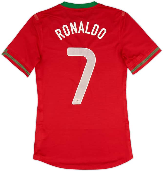 2012-13 Portugal Player Issue Home Shirt Ronaldo #7 (S)