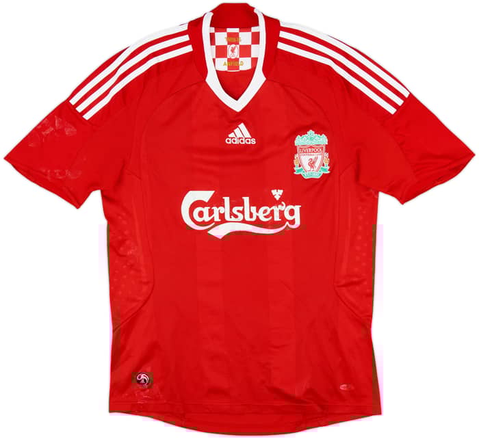 2008-10 Liverpool Home Shirt Gerrard #8 - 5/10 - (S)