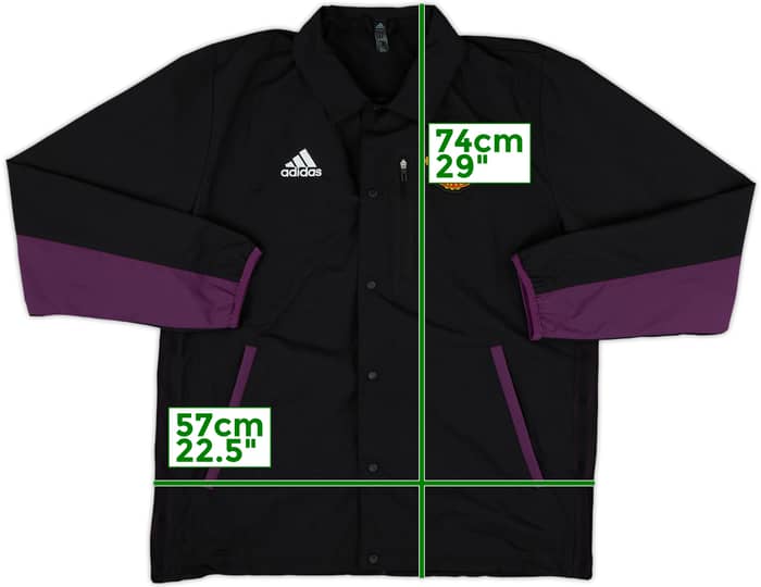 2021-22 Manchester United adidas Coach Jacket - 8/10 - (M)
