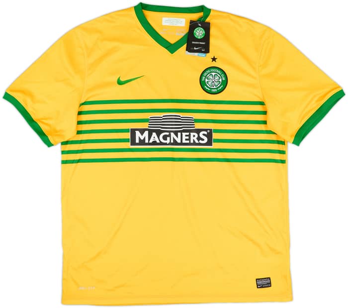 2013-14 Celtic Away Shirt Virgil #5 (XL)