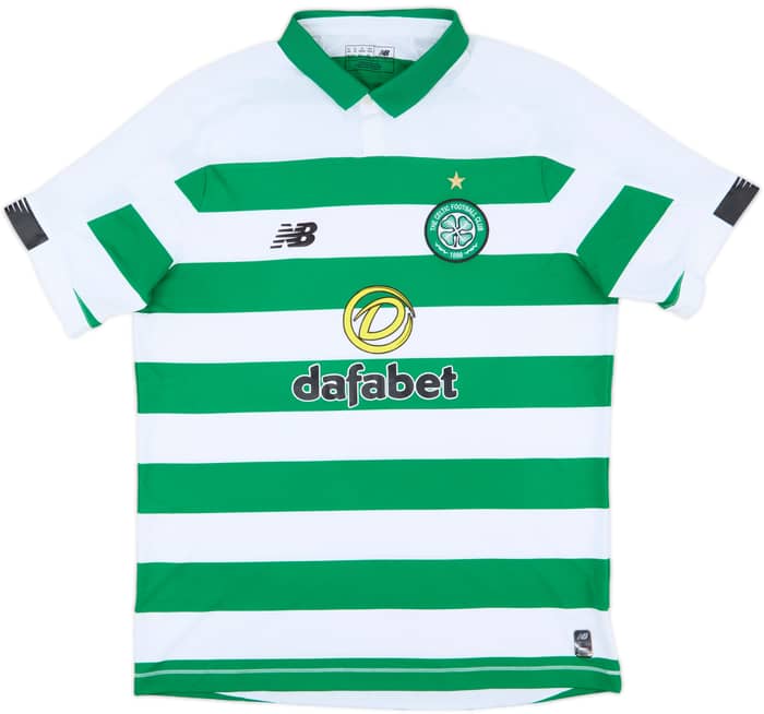 2019-20 Celtic Home Shirt - 8/10 - (XL)