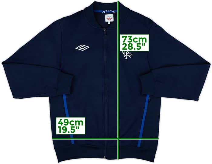 2010-11 Rangers Umbro Track Jacket - 8/10 - (M)
