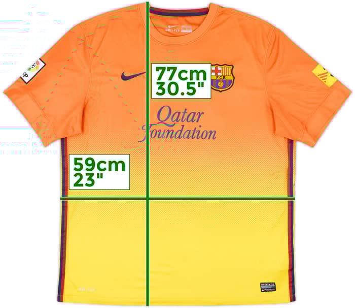 2012-13 Barcelona Away Shirt - 5/10 - (XL)