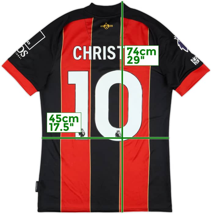 2024-25 Bournemouth Match Issue Home Shirt Christie #10