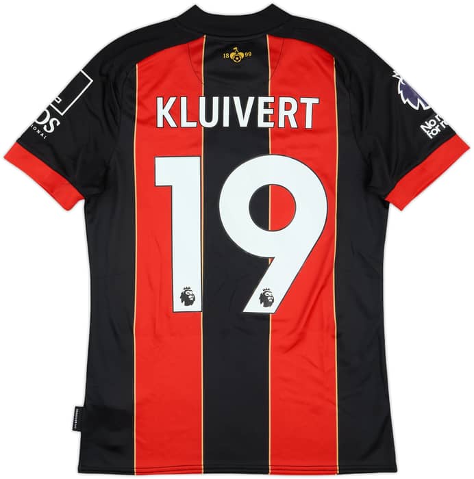 2024-25 Bournemouth Match Issue Home Shirt Kluivert #19