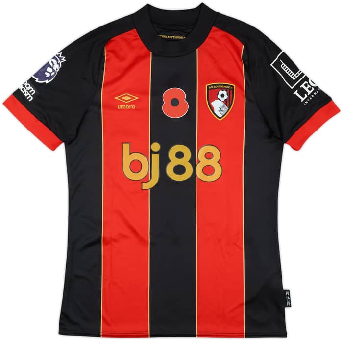 2024-25 Bournemouth Match Issue Home Shirt Kluivert #19
