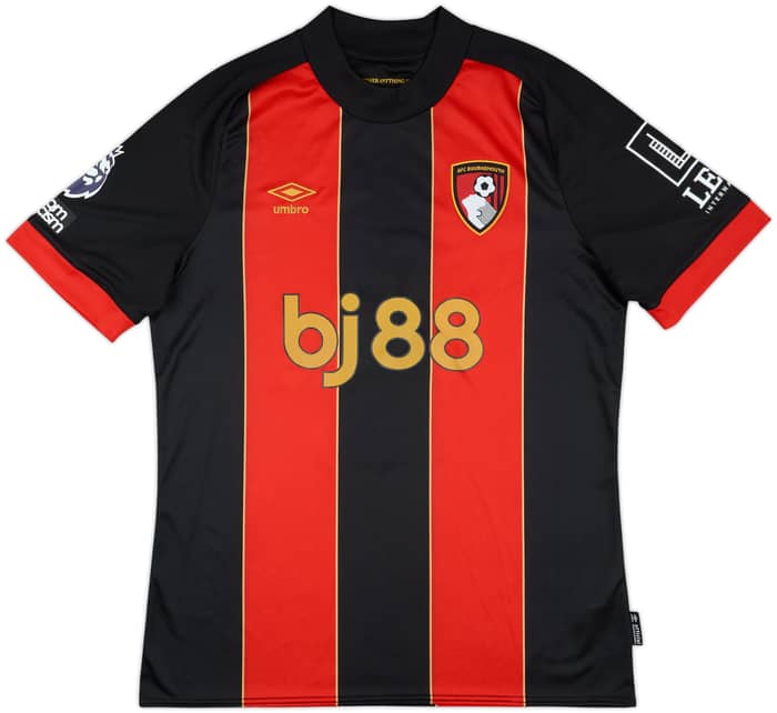 2024-25 Bournemouth Match Issue Home Shirt Huijsen #2