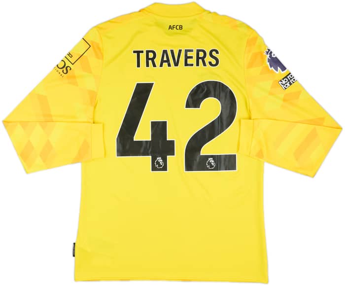 2024-25 Bournemouth Match Issue GK Shirt Travers #42
