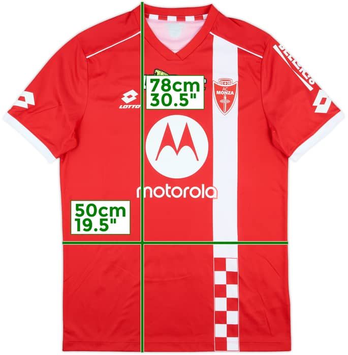 2023-24 Monza Match Issue Home Shirt #44 (Carboni)