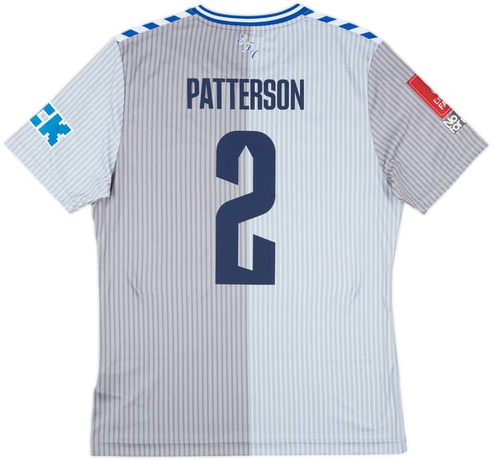 2023-24 Everton Match Issue FA Cup Third Shirt Patterson #2
