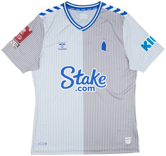2023-24 Everton Match Issue FA Cup Third Shirt Patterson #2