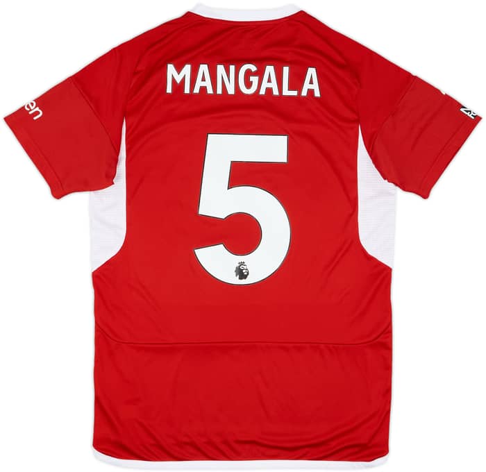 2023-24 Nottingham Forest Match Issue Home Shirt Mangala #5