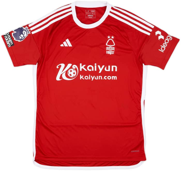 2023-24 Nottingham Forest Match Issue Home Shirt Mangala #5