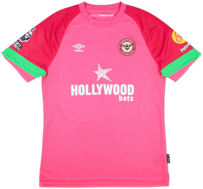 2023-24 Brentford Match Issue GK Shirt Balcombe #40