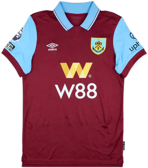 2023-24 Burnley Match Issue Home Shirt Benson #10