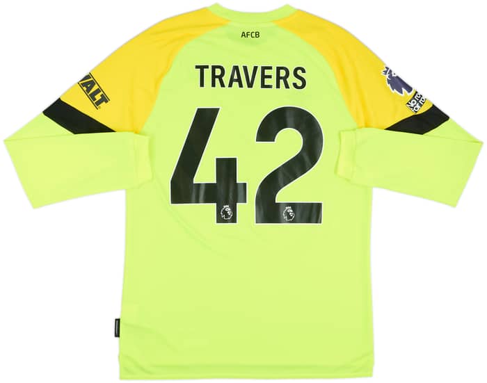 2023-24 Bournemouth Match Issue GK Shirt Travers #42