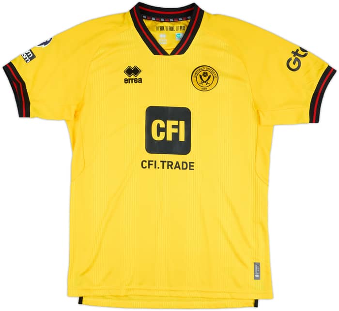2023-24 Sheffield United Match Issue Away Shirt Archer #10