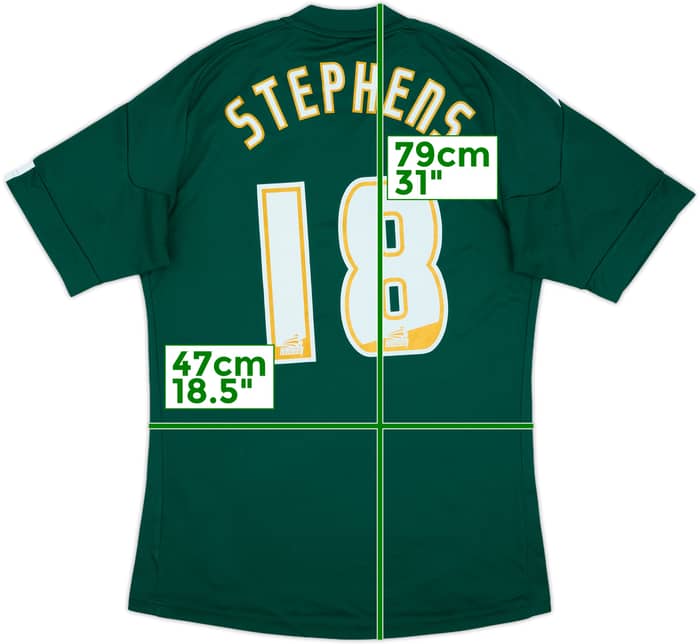 2010-11 Plymouth Home Shirt Stephens #18 - 9/10 - (M)