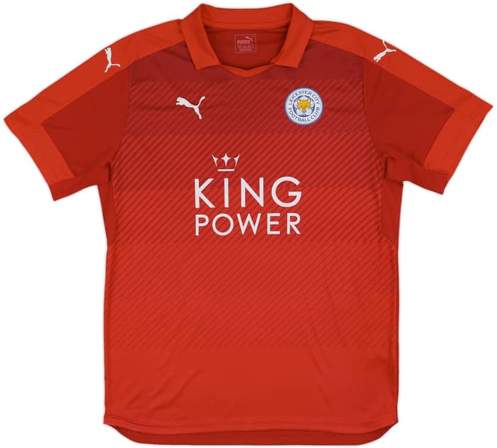 2016-17 Leicester Away Shirt Vardy #9 - 10/10 - (XL)