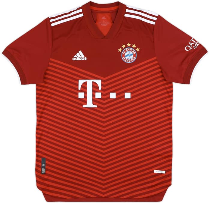 2021-22 Bayern Munich Authentic Home Shirt Mane #17 - 6/10 - (L)