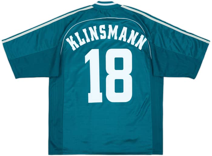 1998-00 Germany Away Shirt Klinsmann #18 - 9/10 - (M)