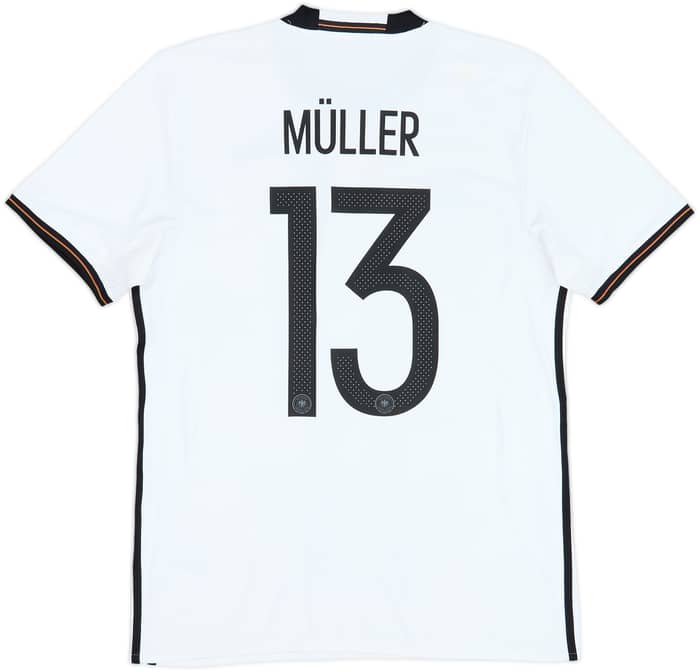 2015-16 Germany Home Shirt Muller #13 - 6/10 - (M)
