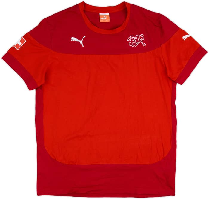 2014-15 Switzerland Puma Cotton Tee - 8/10 - (L)