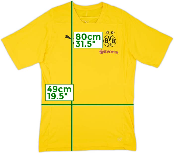 2012-13 Borussia Dortmund Puma Cotton Tee - 9/10 - (L)