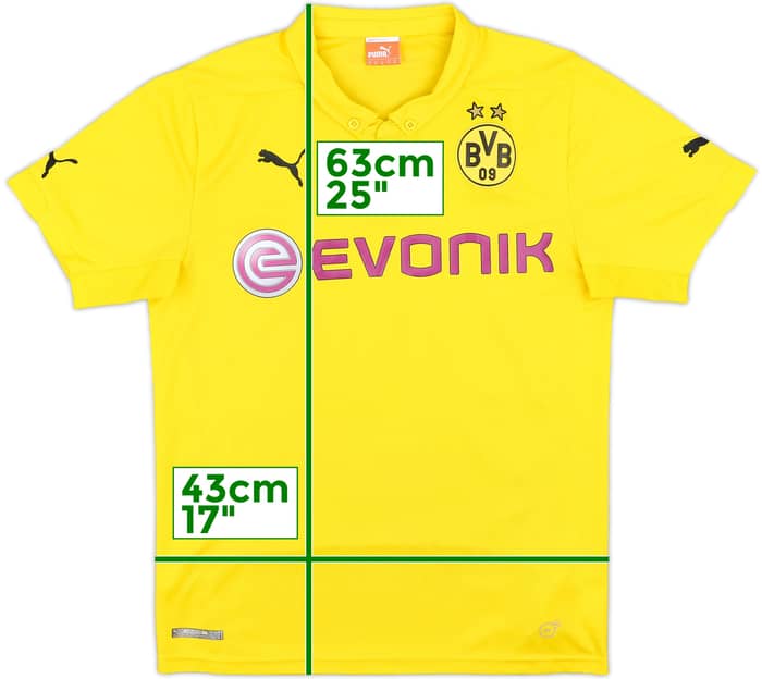2014-15 Dortmund CL Home Shirt - 8/10 - (M)