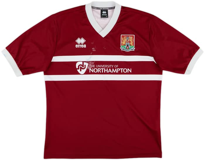 2013-14 Northampton Home Shirt - 5/10 - (M)