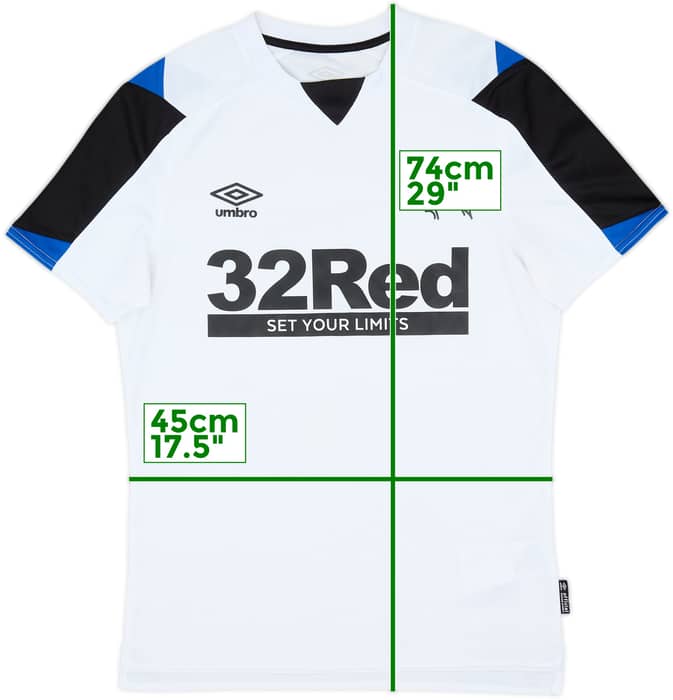 2021-22 Derby Home Shirt - 7/10 - (S)