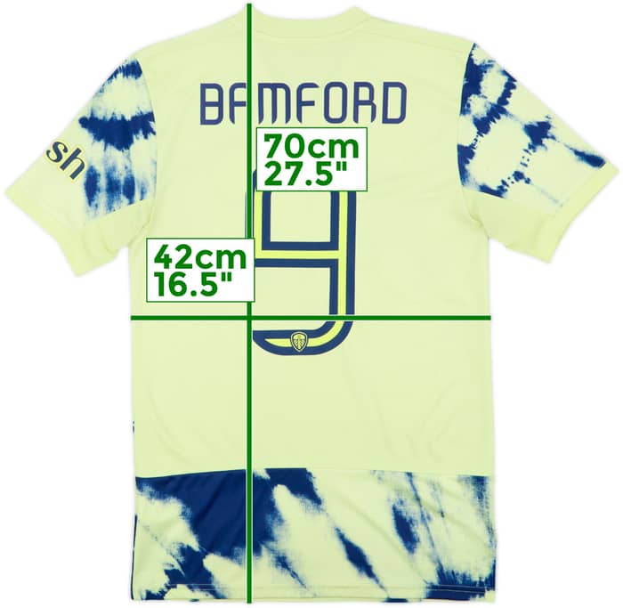 2022-23 Leeds Away Shirt Bamford #9 - 8/10 - (XS)