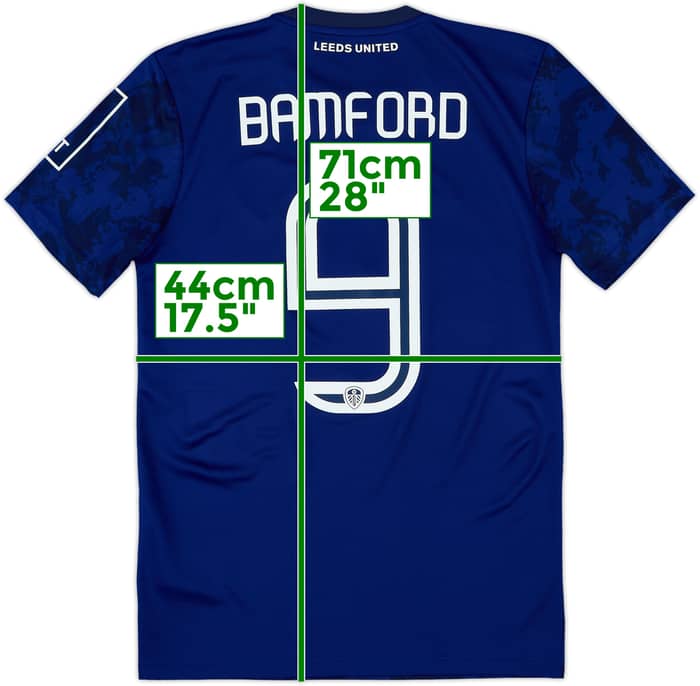 2021-22 Leeds United Away Shirt Bamford #9 - 8/10 - (XS)