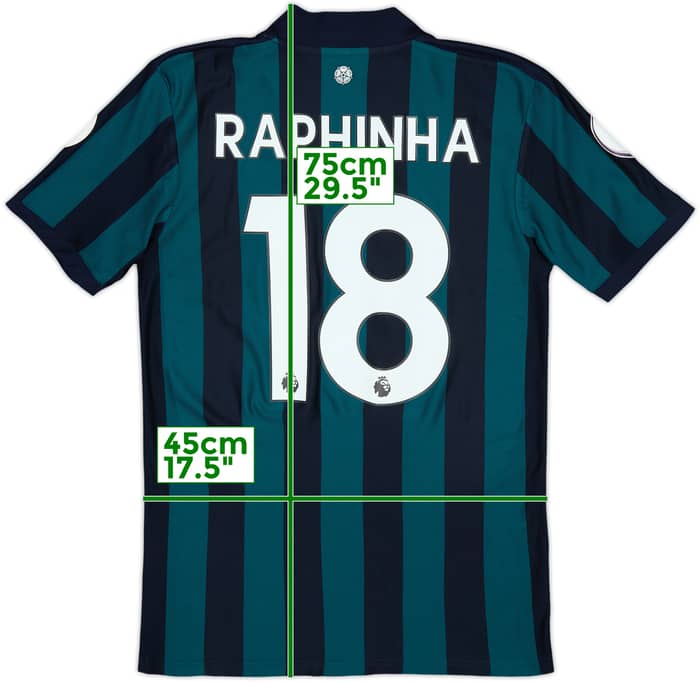 2020-21 Leeds United Away Shirt Raphinha #18 - 7/10 - (S)