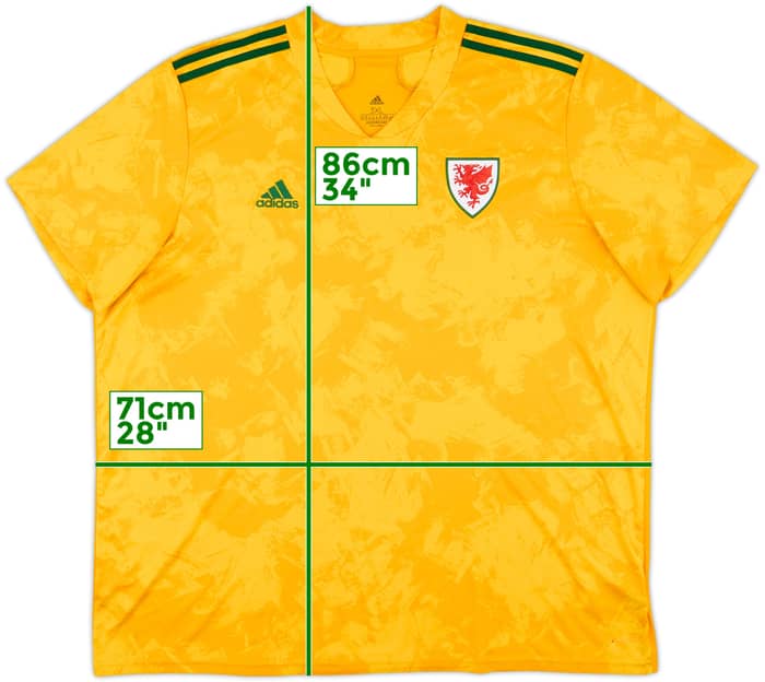 2020-22 Wales Away Shirt - 8/10 - (3XL)