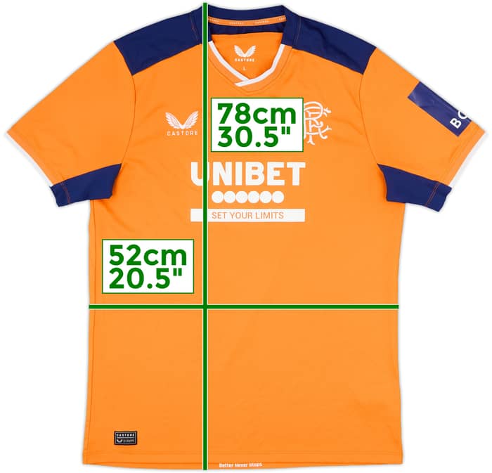 2022-23 Rangers Third Shirt - 9/10 - (L)