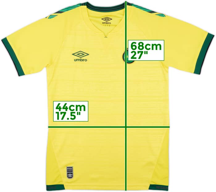 2021-22 Jamaica Home Shirt - 9/10 - (S)