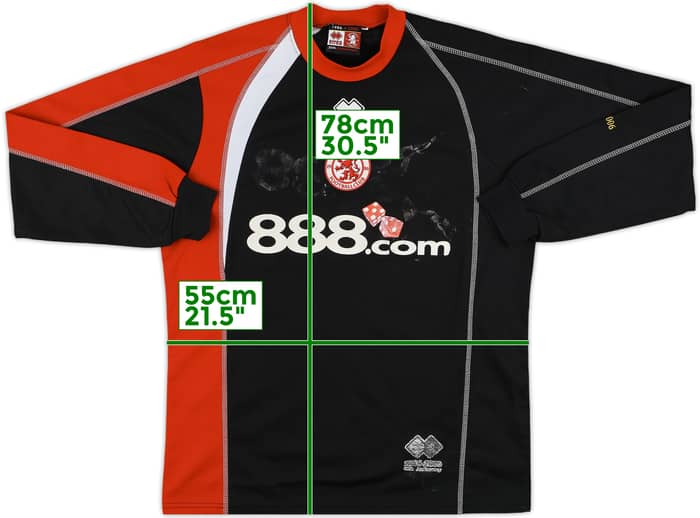 2006-07 Middlesbrough Errea Sweat Top - 5/10 - (L)