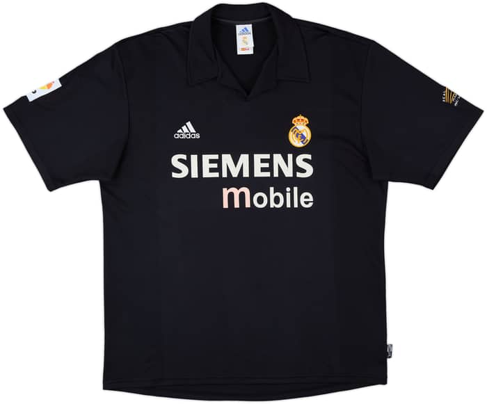 2002-03 Real Madrid Centenary Away Shirt Zidane #5 - 5/10 - (L)