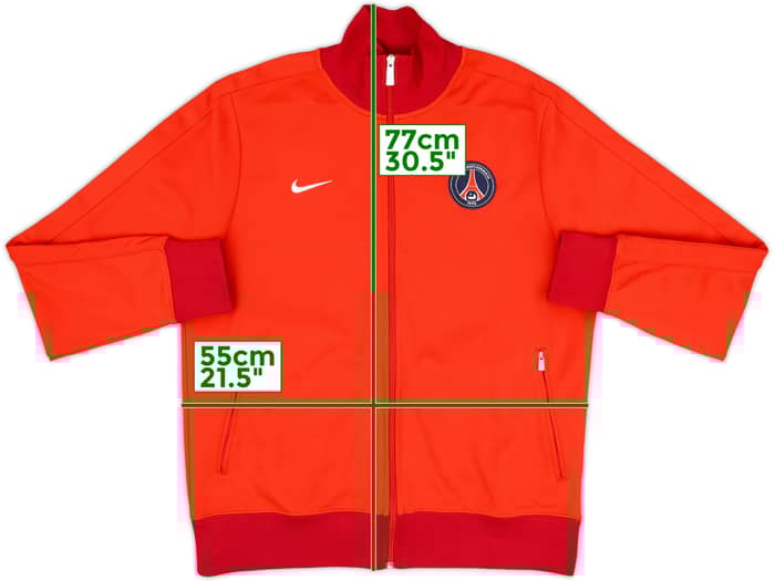 2012-13 Paris Saint-Germain Nike N98 Track Jacket - 8/10 - (L)
