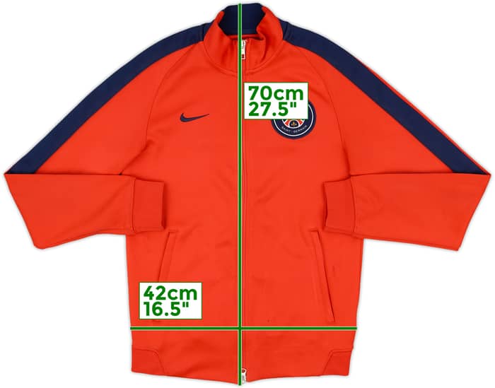 2014-15 Paris Saint-Germain Nike Track Jacket - 6/10 - (XS)