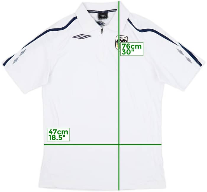 2010-11 Angers Umbro 1/4 Zip Polo Shirt - 7/10 - (M)