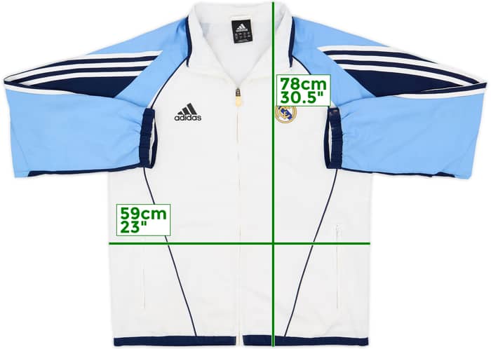 2005-06 Real Madrid adidas Track Jacket - 7/10 - (M)