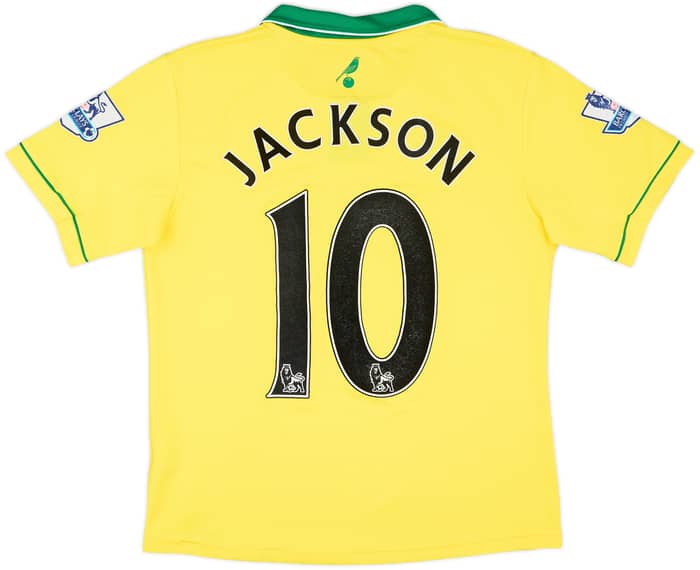 2012-13 Norwich Home Shirt Jackson #10 - 6/10 - (S)