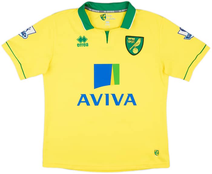 2012-13 Norwich Home Shirt Jackson #10 - 6/10 - (S)
