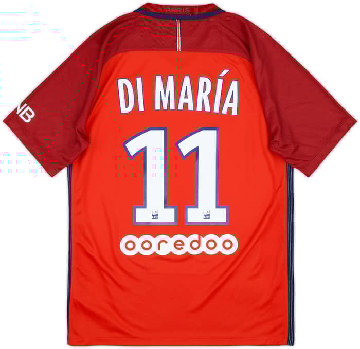 2016-17 Paris Saint-Germain Away Shirt Di Maria #11 - 9/10 - (S)