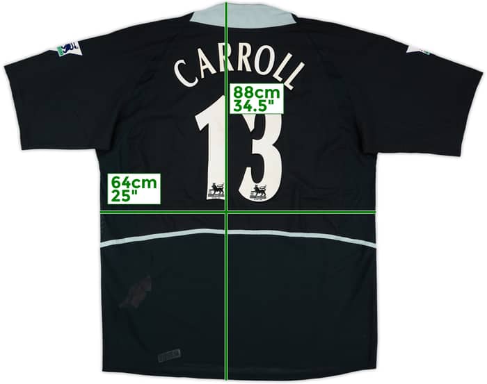 2002-04 Manchester United GK S/S Shirt Carroll #13 - 4/10 - (XXL)