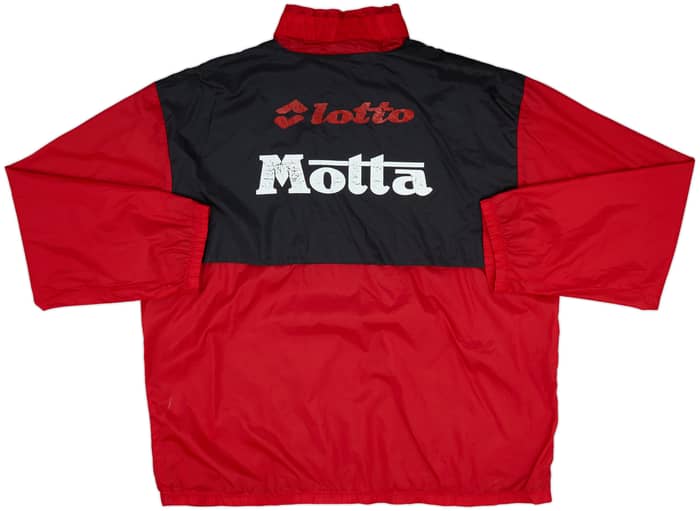 1994-95 AC Milan Lotto 1/4 Zip Training Top - 7/10 - (L)
