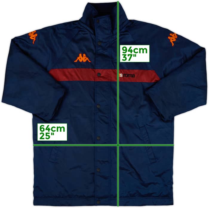 2000-01 Roma Kappa Bench Coat - 8/10 - (L)