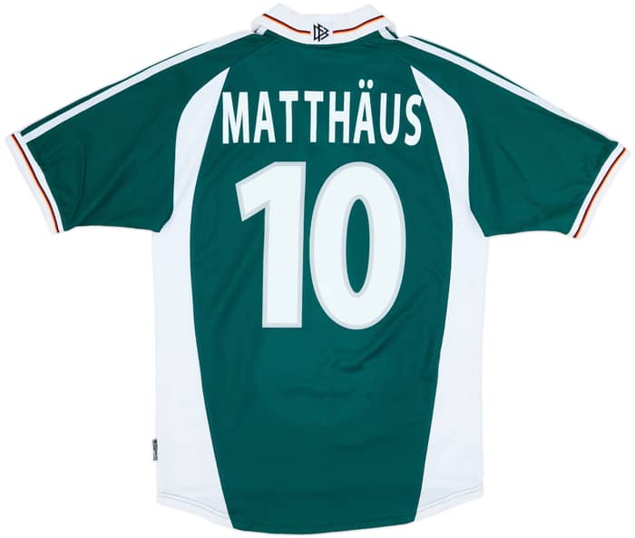 2000-02 Germany Away Shirt Matthaus #10 - 10/10 - (S)